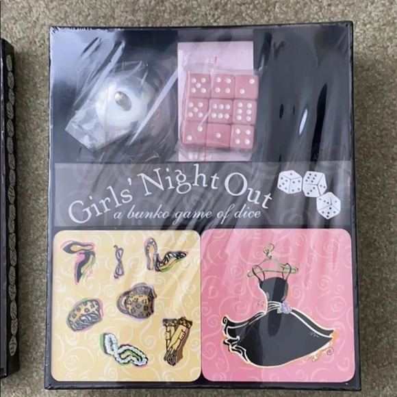 Bunko Game Set Girls Night Out Markings New - Picture 2 of 4
